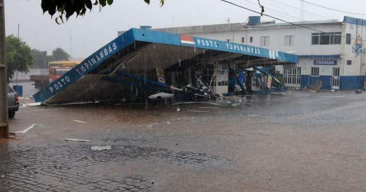 Destruição em Licínio de Almeida