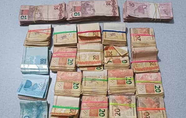Polícia prende foragido com mais de R$ 33 mil em espécie no interior da Bahia
