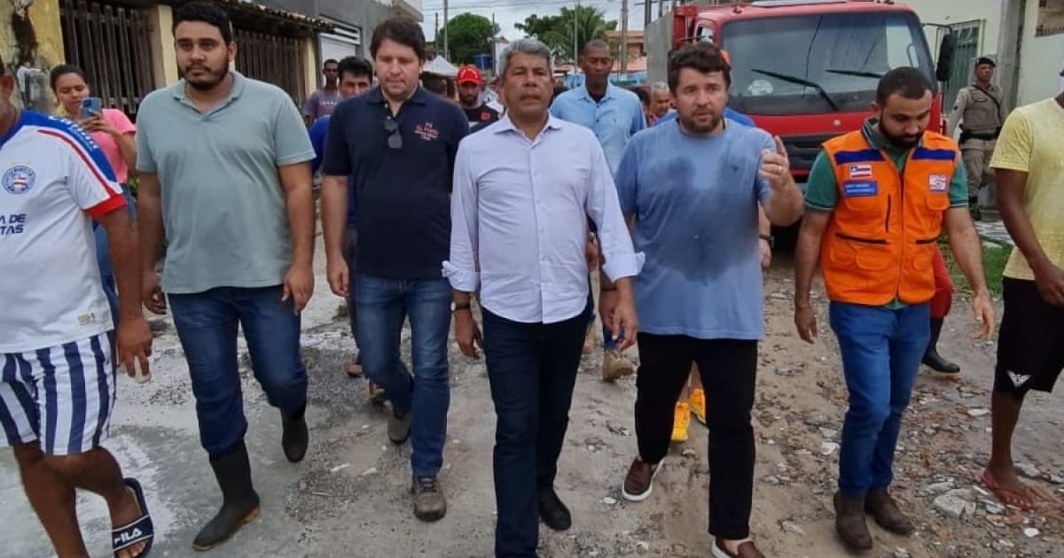Jerônimo visita região de Subaúma: "Vamos dar atenção às pessoas atingidas pelas chuvas"