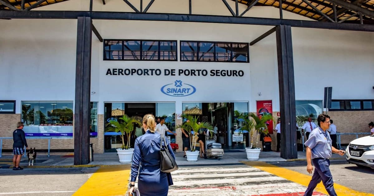 Funcionários do aeroporto de Porto Seguro anunciam greve a partir desta quarta-feira (31)