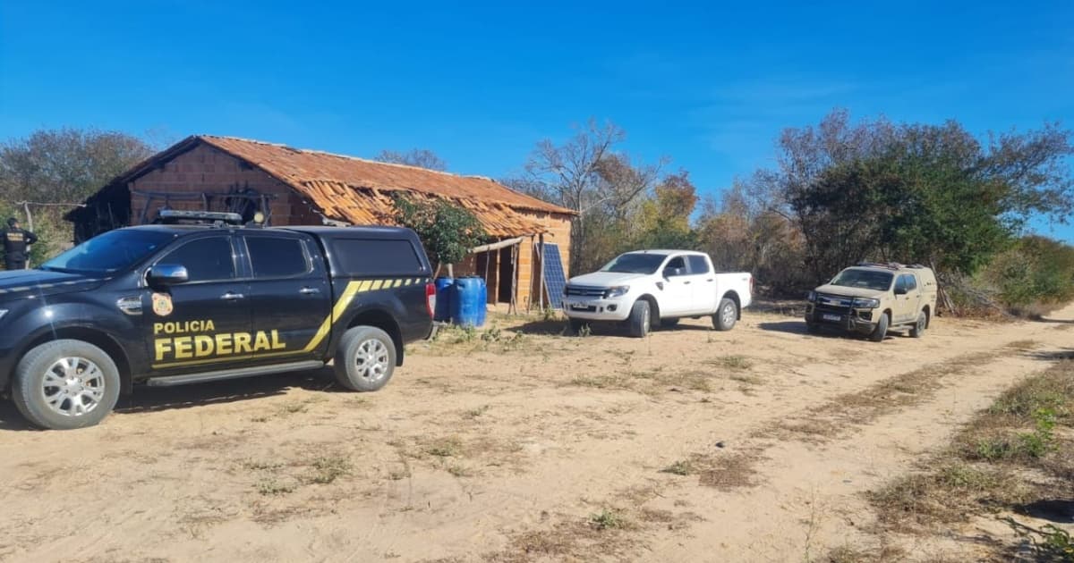 PF resgata 3 homens submetidos a trabalho escravo em carvoaria no Oeste baiano