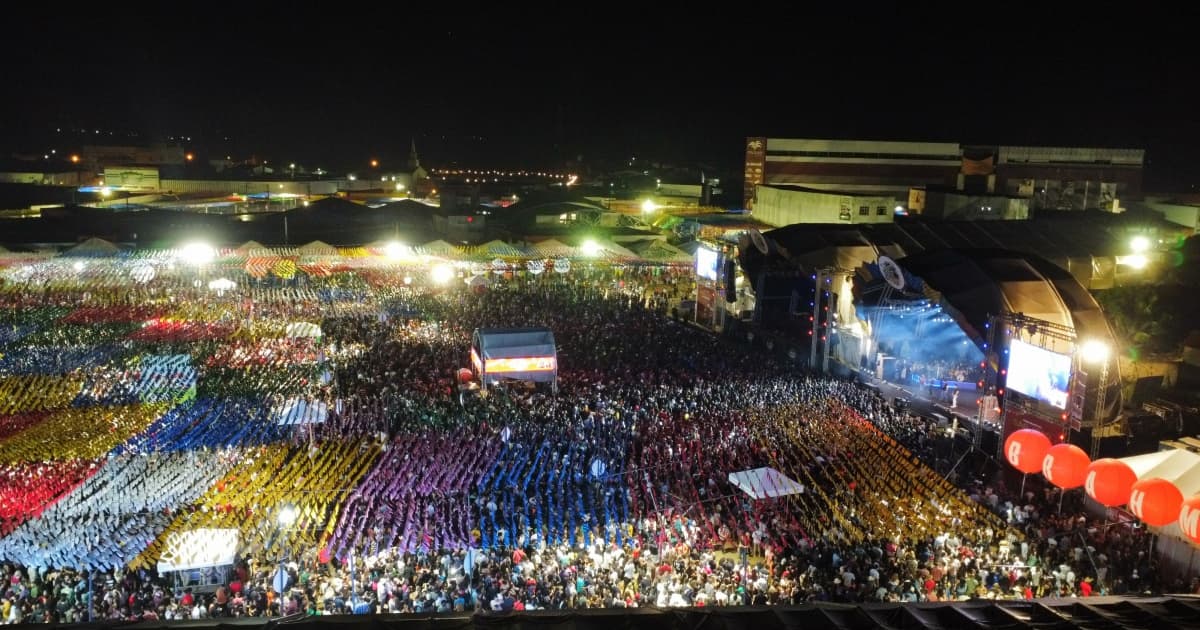 Santo Antônio de Jesus recebe 100 mil pessoas em evento junino na cidade