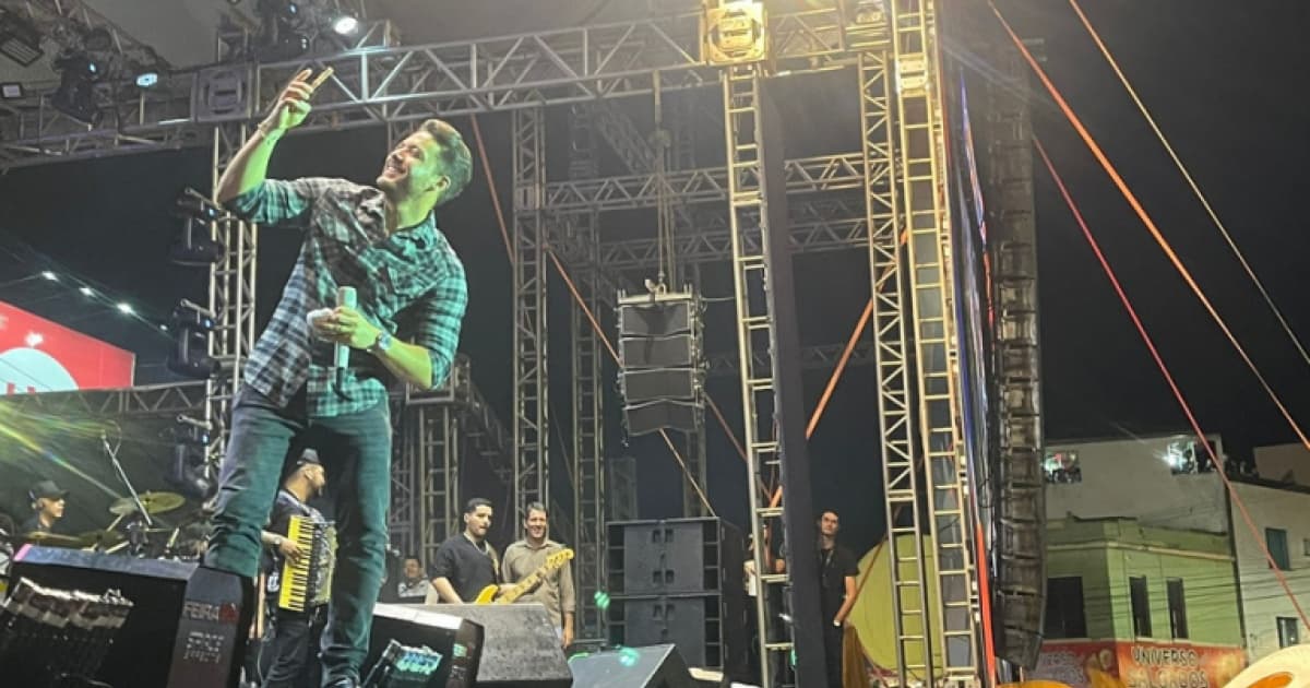 Mais de 50 mil pessoas participaram do show de Wesley Safadão em Jequié 