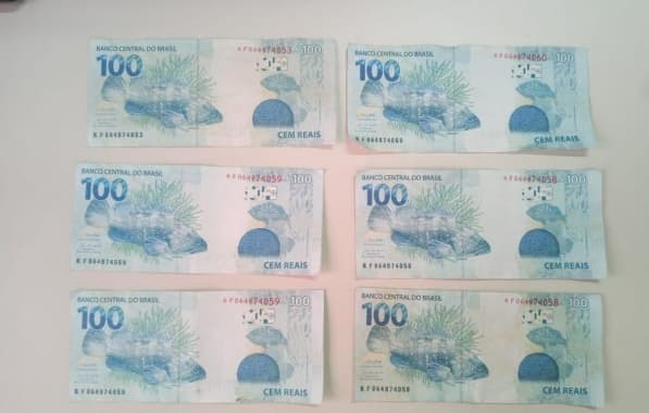 Dois adolescentes são apreendidos com R$ 600 em notas falsas em festa junina na Bahia 