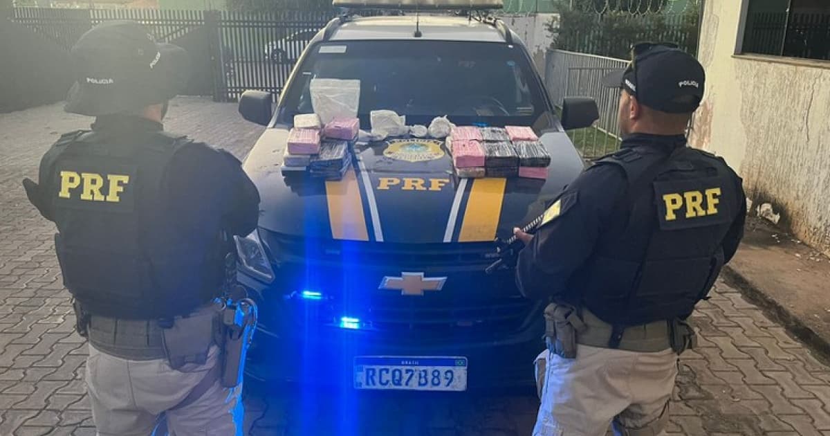 Homem é preso no Extremo Oeste baiano ao levar 26 kg de cocaína em ônibus