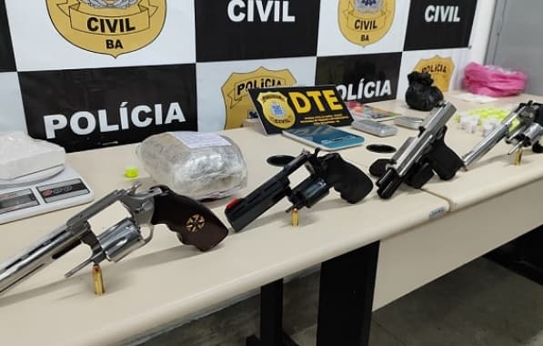 Casal é preso pela Polícia Civil em Feira com drogas de "marca"