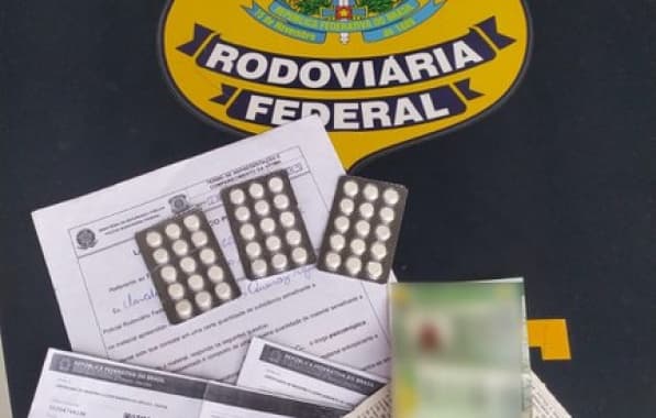 Polícia apreende 45 comprimidos de anfetaminas com caminhoneiros na região de Feira 