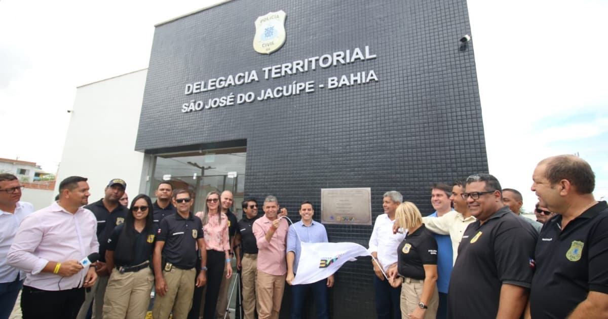 R$ 3 milhões são investidos em Delegacia e Pelotão de São José do Jacuípe