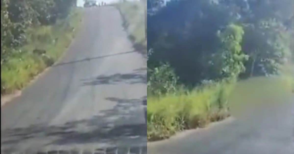 VÍDEO: Mulher é presa após ser flagrada esfaqueando homem em rodovia na Bahia