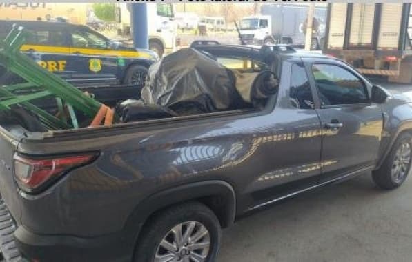 PRF recupera caminhonete roubada em Barreiras 