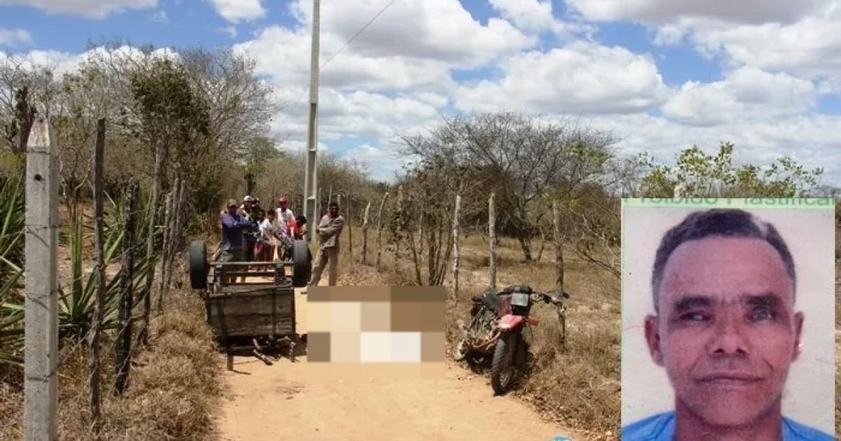 Motociclista morre após ser atingido por reboque de lenha 