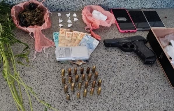 Polícia detém suspeito por tráfico de drogas em Cravolândia