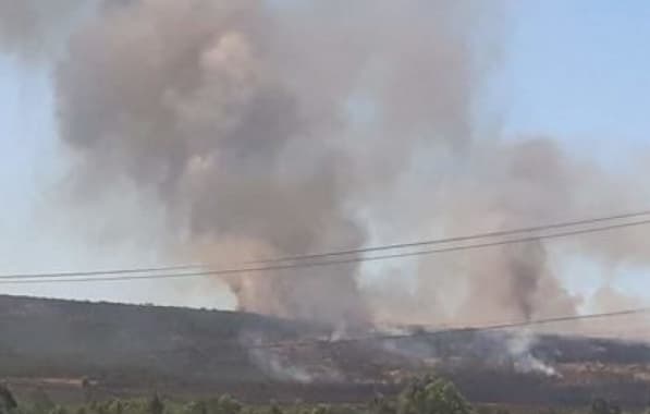 Incêndio atinge Parque Municipal da Serra do Piripiri, em Vitória da Conquista
