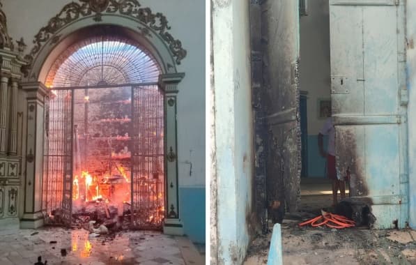 Após incêndio, Secult anuncia convênio emergencial para promover reparo em Igreja Matriz de Valença 
