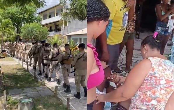 VÍDEO: Ação policial na Gamboa do Morro gera protestos na região; populares alegam que a polícia agiu com truculência 