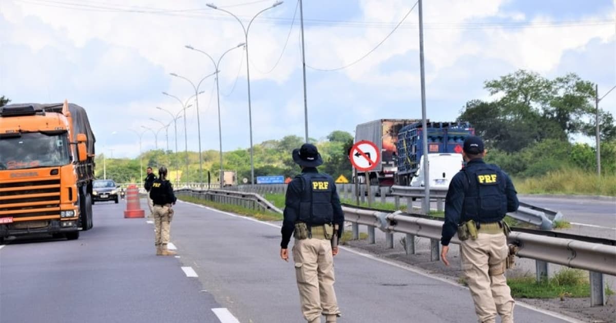 Número de acidentes durante Réveillon caiu 16% nas rodovias baianas, aponta balanço da PRF