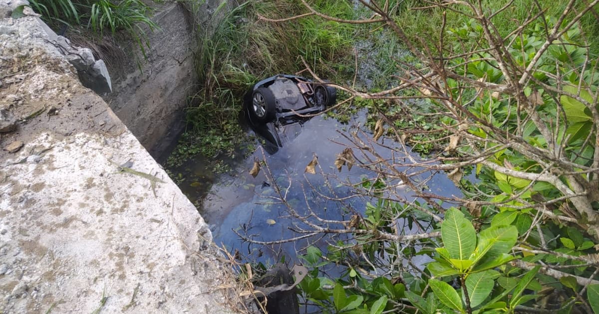 Duas pessoas morrem após cair de ponte no Recôncavo baiano 