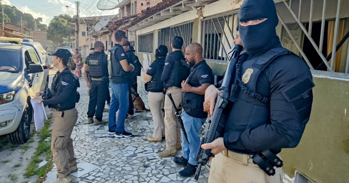 Operação Unum Corpus registra 405 prisões no interior baiano; dois suspeitos morrem em confronto com policiais