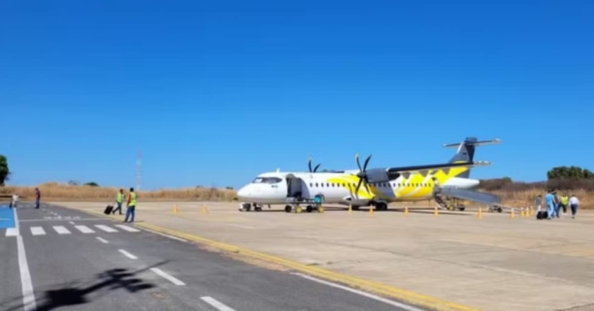 Companhia aérea suspende voos para 5 cidades do interior baiano 