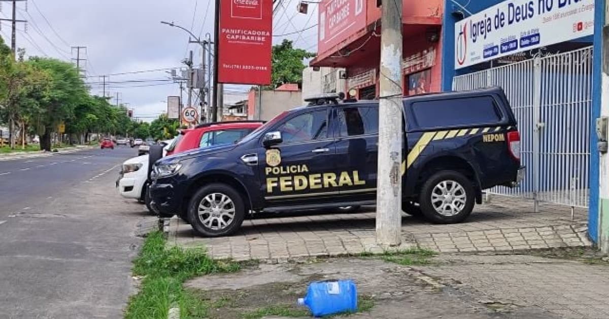 PF deflagra nova fase de operação que apura crime de milícia e lavagem de dinheiro do jogo do bicho em Feira de Santana
