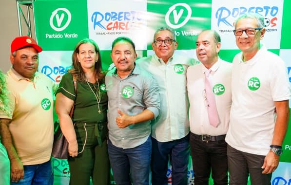 Partido Verde oficializa pré-candidatura de Roberto Carlos a prefeito de Juazeiro durante evento