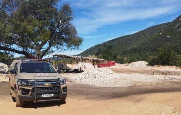 Garimpo ilegal é desmontado na região do Velho Chico 
