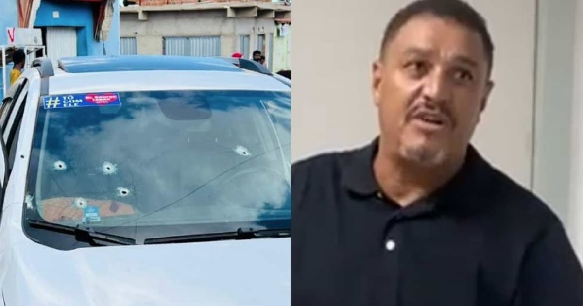 Pré-candidato a vereador é morto a tiros dentro do próprio carro no interior da Bahia