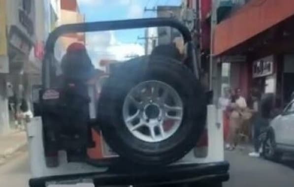 Em Santo Antônio de Jesus, internauta denuncia carro de som com propaganda eleitoral antecipada