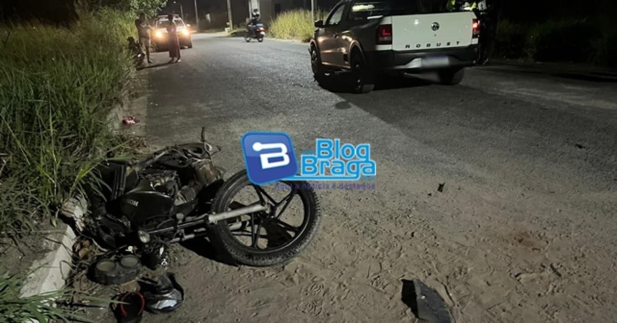 Em Luís Eduardo Magalhães, acidente entre carro e moto deixa um morto