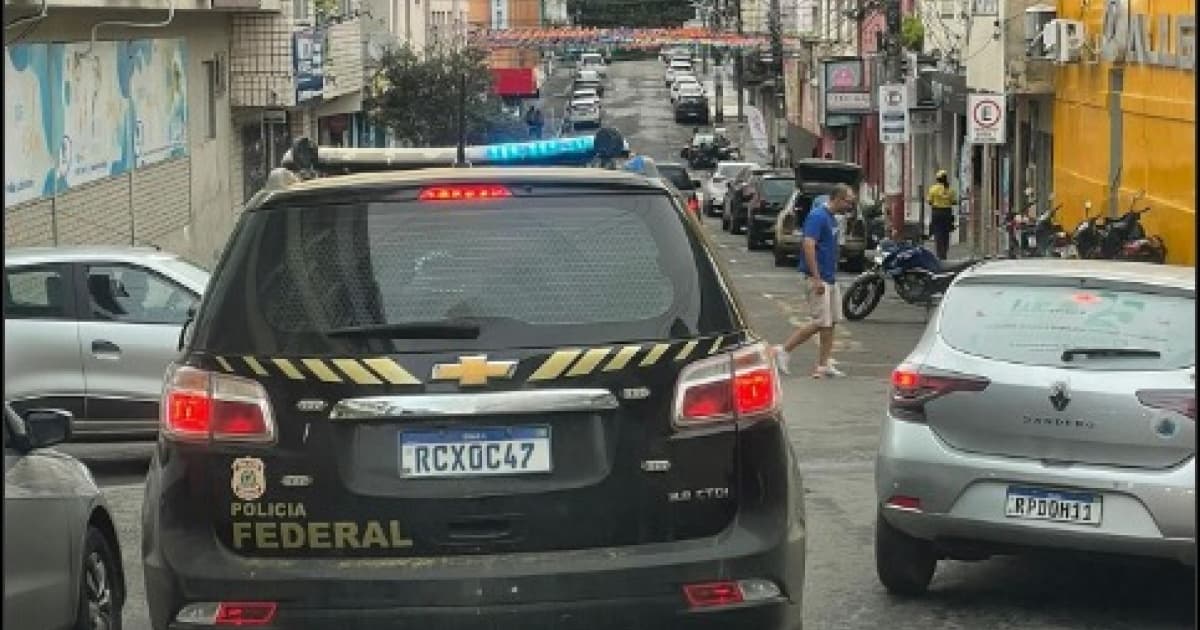 Veículo da PF causa tensão no sul da Bahia