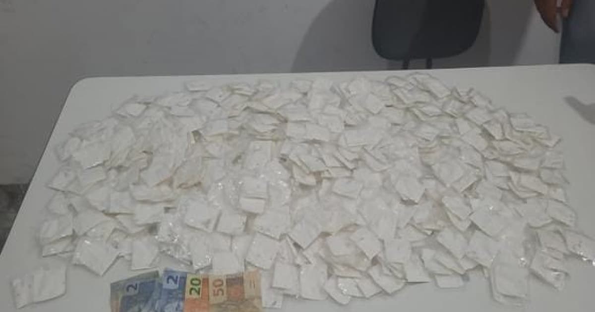 PM prende dois homens e apreende cocaína na região sisaleira