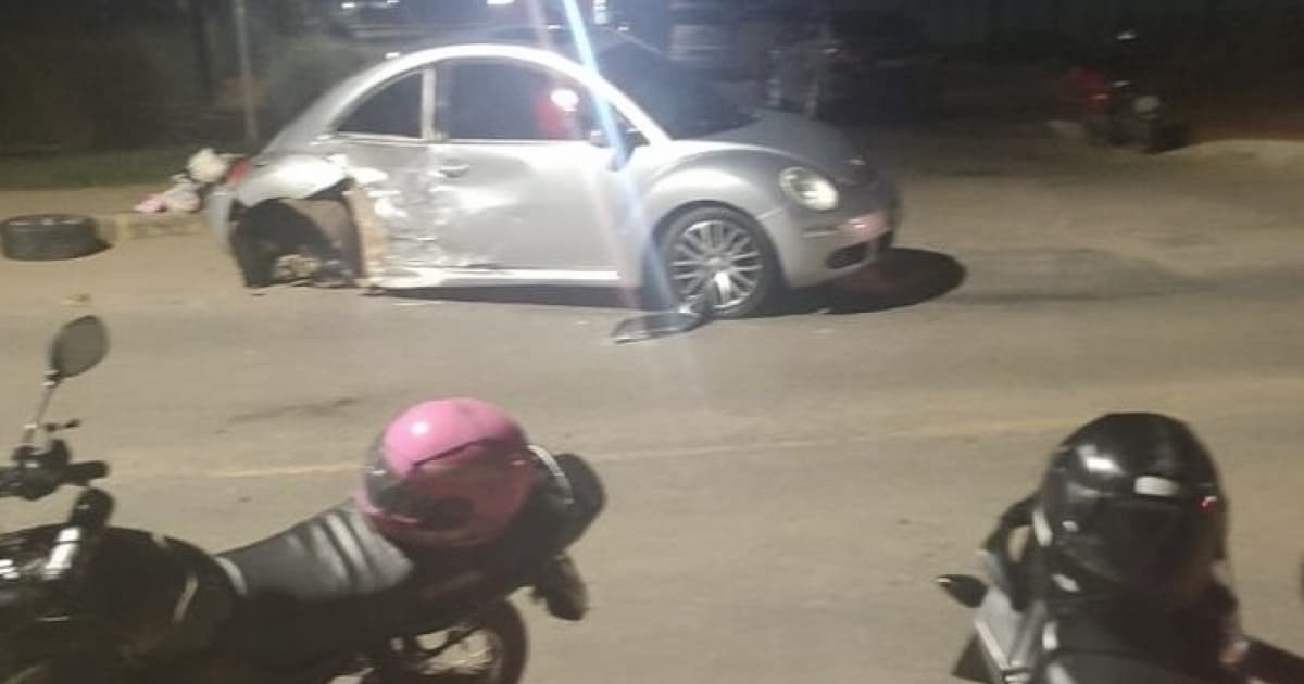  Colisão entre carro e moto deixa homem morto na Avenida Gilenilda Alves, em Vitória da Conquista 