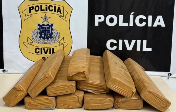Polícia intercepta motorista com 20 kg de maconha; droga seria levada para facção em Lauro de Freitas