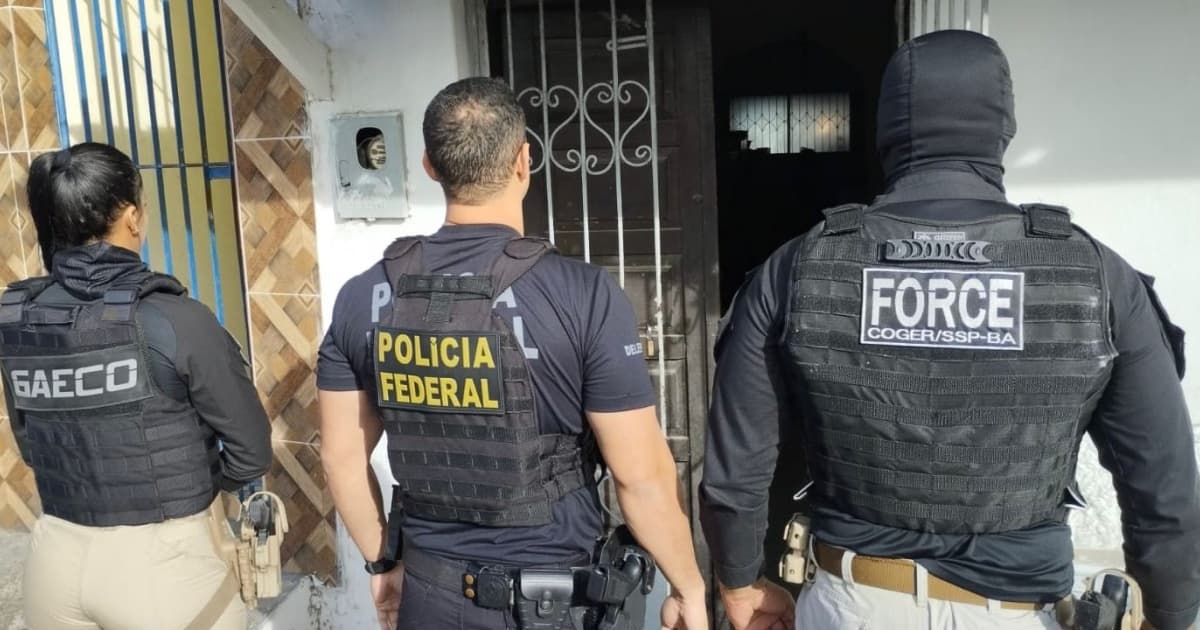 Agentes da PF em Feira de Santana 