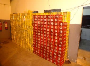 Sucom apreende 1,7 mil caixas de bebidas na sexta-feira de Carnaval