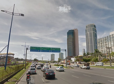 Avenida Tancredo Neves é interditada parcialmente para execução de nova passarela
