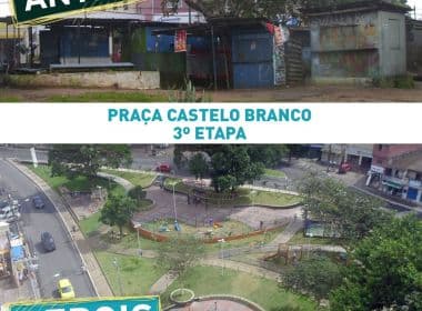 Prefeitura entrega praça em área degradada no bairro de Castelo Branco