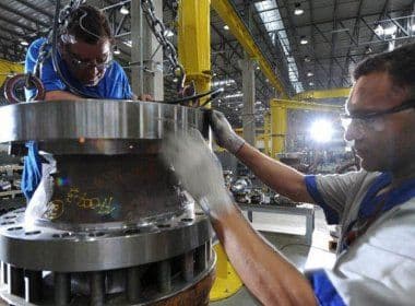 Produção industrial baiana registra crescimento de 7,2% no mês de julho 