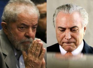 Datafolha: 54% querem prisão de Lula; 89% defendem abertura de processo contra Temer