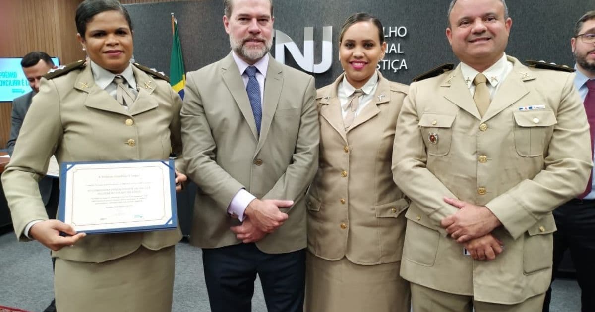 PMs da Bahia recebem prêmio do CNJ por projeto de conciliação