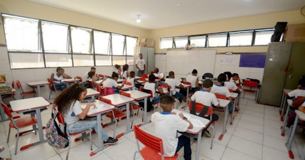 Pouco mais de 34% dos alunos compareceram às aulas em Salvador nos primeiros dias