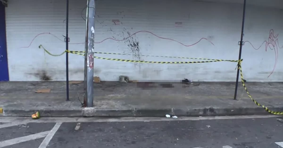 Homem em situação de rua é morto a pedradas na região do Comércio, em Salvador