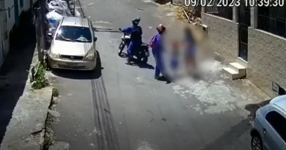 VÍDEO: Bandidos roubam celular de criança de 4 anos em bairro de Salvador