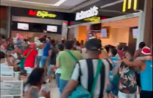 VÍDEO: Retirada de fantasias das Muquiranas vira carnaval no Shopping Bela Vista