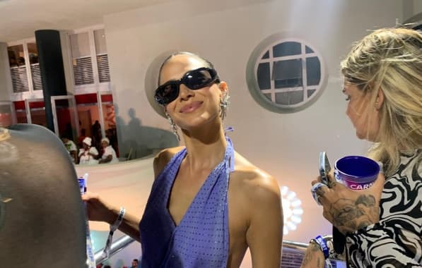 Bruna Marquezine curte Carnaval e diz que pode repetir cena que viralizou em 2019: "Se tiver necessidade sim"