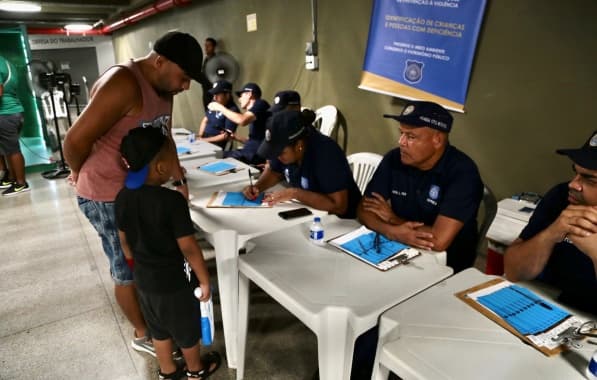  Guarda Civil identifica crianças com pulseiras para que famílias curtam Carnaval