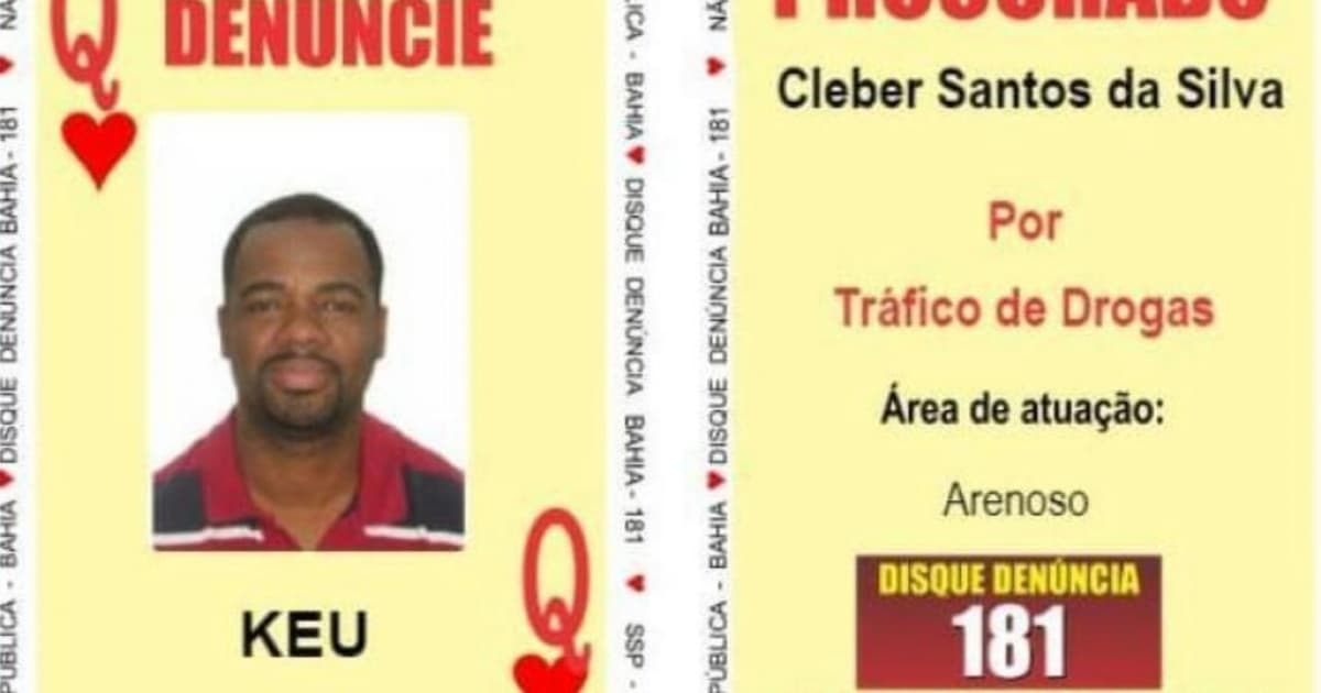 Criminoso mais procurado pelo Draco na Bahia e Dama de Copas do Baralho do Crime é preso em São Paulo