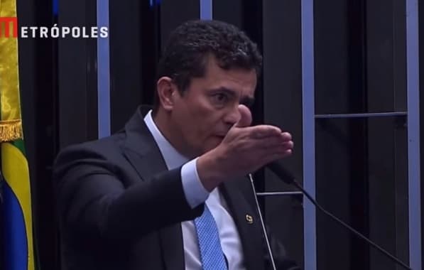 VÍDEO: Moro tem primeira fala no Senado interrompida e é acusado de corrupção por petista