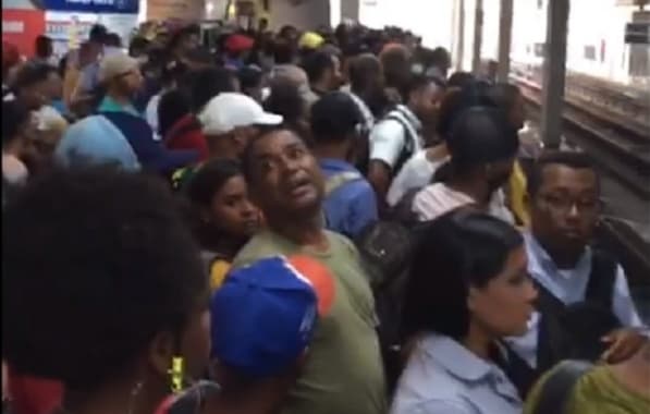 Metrô de Salvador registra lentidão na manhã desta sexta-feira