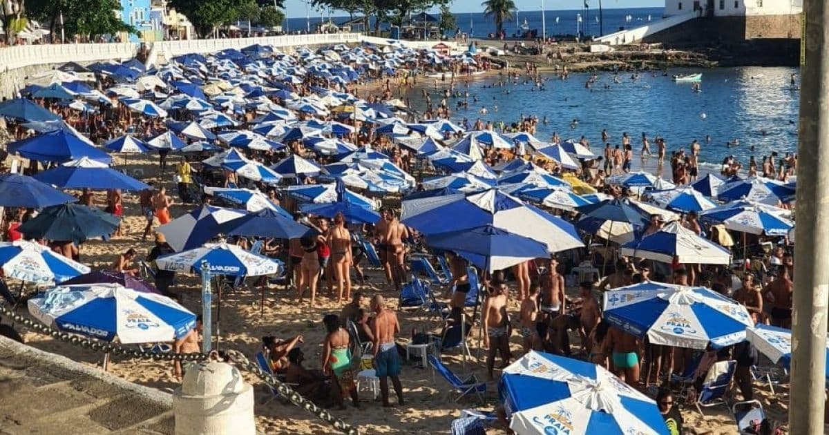 Salvador tem 20 praias impróprias para banho neste fim de semana; veja lista